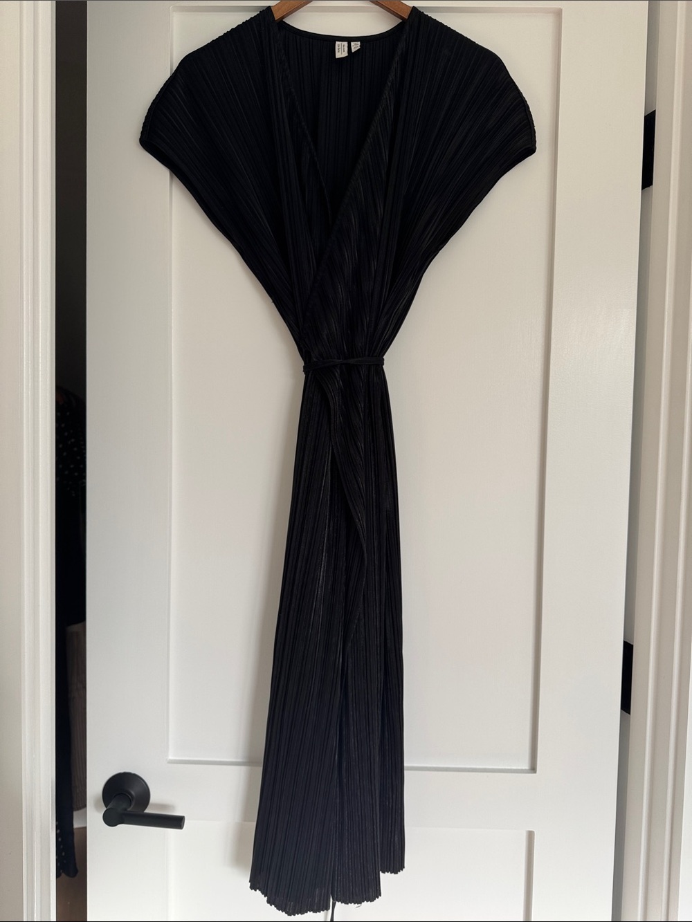 & Other Stories Pleated Midi Dress